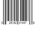 Barcode Image for UPC code 025192314476