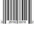 Barcode Image for UPC code 025192330162