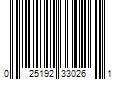 Barcode Image for UPC code 025192330261