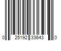 Barcode Image for UPC code 025192336430