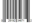 Barcode Image for UPC code 025192346712