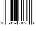 Barcode Image for UPC code 025192346736