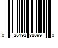 Barcode Image for UPC code 025192380990