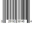 Barcode Image for UPC code 025192381454