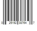 Barcode Image for UPC code 025192387647