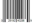 Barcode Image for UPC code 025192402869