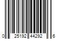 Barcode Image for UPC code 025192442926