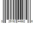 Barcode Image for UPC code 025192449826