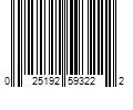 Barcode Image for UPC code 025192593222