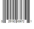 Barcode Image for UPC code 025192636721