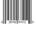 Barcode Image for UPC code 025192674129