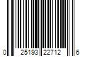 Barcode Image for UPC code 025193227126