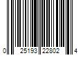 Barcode Image for UPC code 025193228024