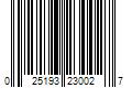 Barcode Image for UPC code 025193230027