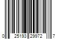 Barcode Image for UPC code 025193299727