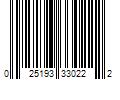 Barcode Image for UPC code 025193330222