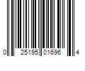 Barcode Image for UPC code 025195016964