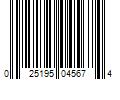 Barcode Image for UPC code 025195045674