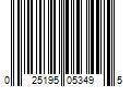 Barcode Image for UPC code 025195053495