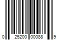 Barcode Image for UPC code 025200000889