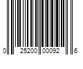 Barcode Image for UPC code 025200000926