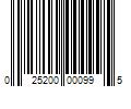 Barcode Image for UPC code 025200000995