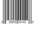 Barcode Image for UPC code 025200001428