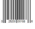 Barcode Image for UPC code 025200001886