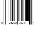 Barcode Image for UPC code 025200002111