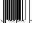 Barcode Image for UPC code 025200003767