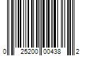 Barcode Image for UPC code 025200004382