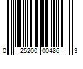 Barcode Image for UPC code 025200004863