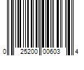 Barcode Image for UPC code 025200006034