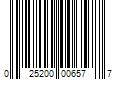 Barcode Image for UPC code 025200006577