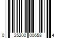 Barcode Image for UPC code 025200006584