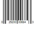 Barcode Image for UPC code 025200006843