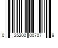 Barcode Image for UPC code 025200007079