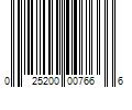 Barcode Image for UPC code 025200007666