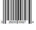 Barcode Image for UPC code 025200008274