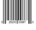 Barcode Image for UPC code 025200008670