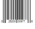 Barcode Image for UPC code 025200009776