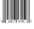 Barcode Image for UPC code 025217131507