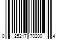 Barcode Image for UPC code 025217702004