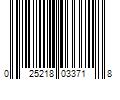 Barcode Image for UPC code 025218033718