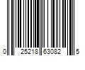 Barcode Image for UPC code 025218630825