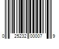 Barcode Image for UPC code 025232000079