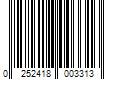 Barcode Image for UPC code 0252418003313