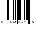 Barcode Image for UPC code 025261006028