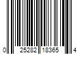 Barcode Image for UPC code 025282183654