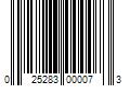 Barcode Image for UPC code 025283000073